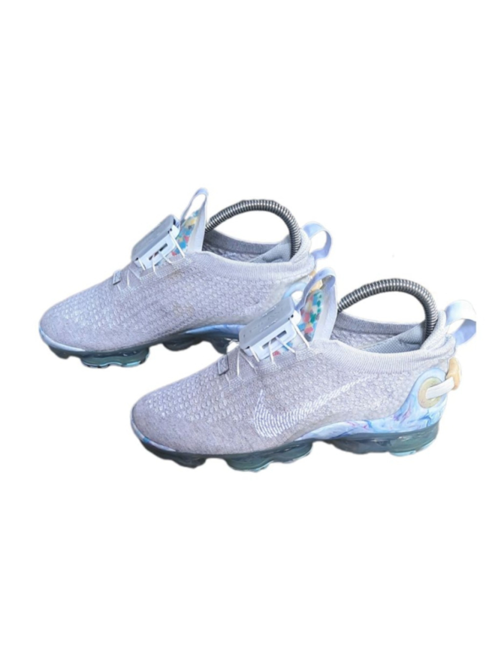 Size 5.5 Women's Nike Air Vapormax 2020 Flyknit Sneakers CJ6741-100 White